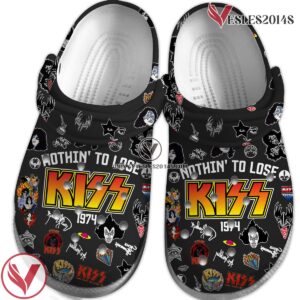 Kiss Music Crocs Crocband Clogs Shoes, Unique Gifts For Fans Style 17 - Vesles2014S