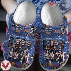 Kiss Music Crocs Crocband Clogs Shoes, Unique Gifts For Fans Style 18 - Vesles2014S