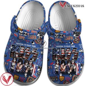 Kiss Music Crocs Crocband Clogs Shoes, Unique Gifts For Fans Style 18 - Vesles2014S 4