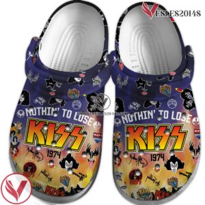 Kiss Music Crocs Crocband Clogs Shoes, Unique Gifts For Fans Style 2 - Vesles2014S 2