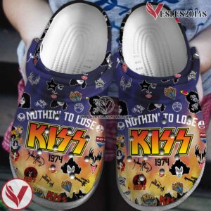 Kiss Music Crocs Crocband Clogs Shoes, Unique Gifts For Fans Style 2 - Vesles2014S