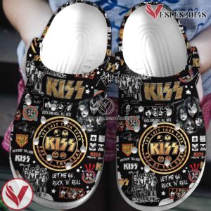 Kiss Music Crocs Crocband Clogs Shoes, Unique Gifts For Fans Style 22 - Vesles2014S