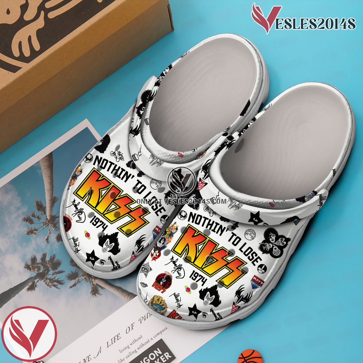 Kiss Music Crocs Crocband Clogs Shoes, Unique Gifts For Fans Style 3 - Vesles2014S 3