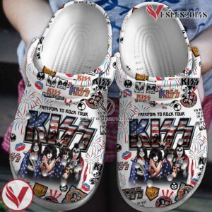 Kiss Music Crocs Crocband Clogs Shoes, Unique Gifts For Fans Style 8 - Vesles2014S
