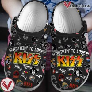 Kiss Nothing To Lose Music Crocs Crocband Clogs Shoes, Unique Gifts For Fans Style 3 - Vesles2014S
