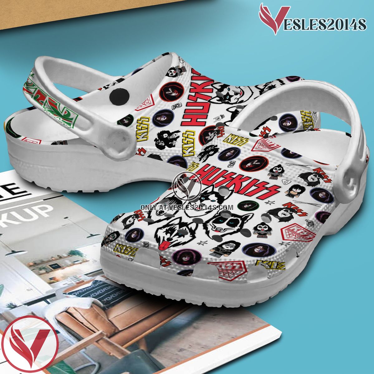 Kiss Rock Band Music Crocs Crocband Clogs Shoes, Unique Gifts For Fans Style 1 - Vesles2014S 3