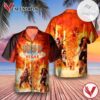 Kiss Rocks Vegas Live Album Cover Hawaiian Shirt, Best Gift For Music Lovers Vesles2014S