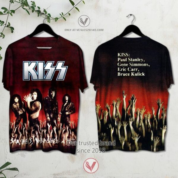Kiss Smashes, Thrashes and Hits Album 3D Shirt – LIMITED EDITION