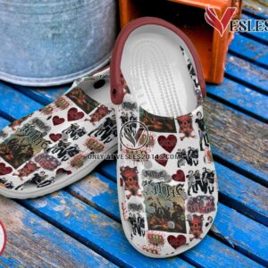 Kittie Music Crocs Crocband Clogs Shoes, Unique Gifts For Fans Style 1 - Vesles2014S 2