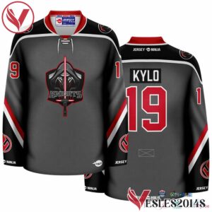 Knights of Ren Kylo Personalized Hockey Jersey, Trending Gifts For Fans - Vesles2014s 1