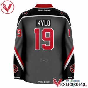 Knights of Ren Kylo Personalized Hockey Jersey, Trending Gifts For Fans - Vesles2014s 3