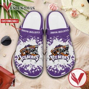 Knoxville Ice Bears Logo Crocs Shoes For Men And Women, Unique Clogs Shoes For Fans - Vesles2014S 1