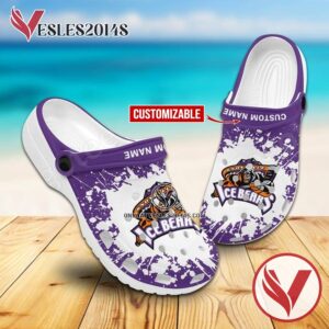Knoxville Ice Bears Logo Crocs Shoes For Men And Women, Unique Clogs Shoes For Fans - Vesles2014S