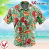 Knuckle’s Sonic The Hedgehog Hawaiian Button Up Shirt, Perfect Gifts For Anime Lovers - Vesles2014S