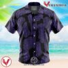 Kokushibo Demon Slayer Hawaiian Button Up Shirt, Perfect Gifts For Anime Lovers - Vesles2014S