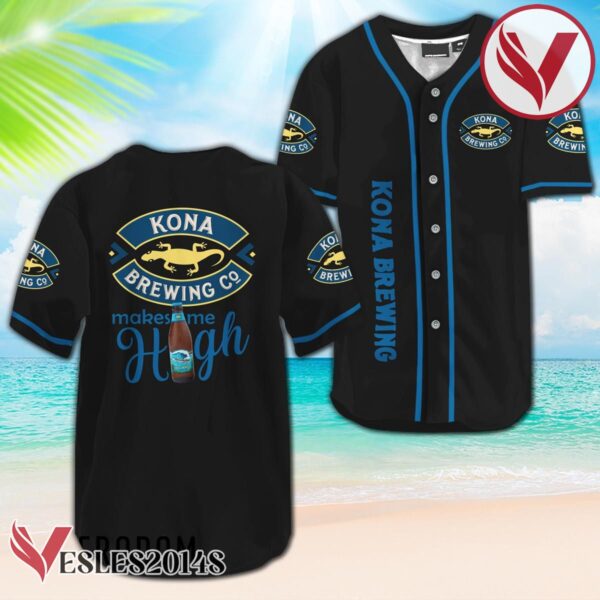 Kona Brewing Make Me High Baseball Jersey, Perfect Gifts For Fans - Vesles2014S