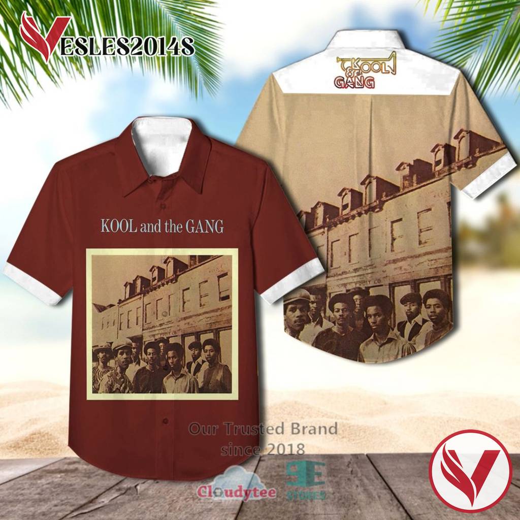 Kool And The Gang Album Hawaiian Casual Shirt, Best Gift For Music Lovers Vesles2014S