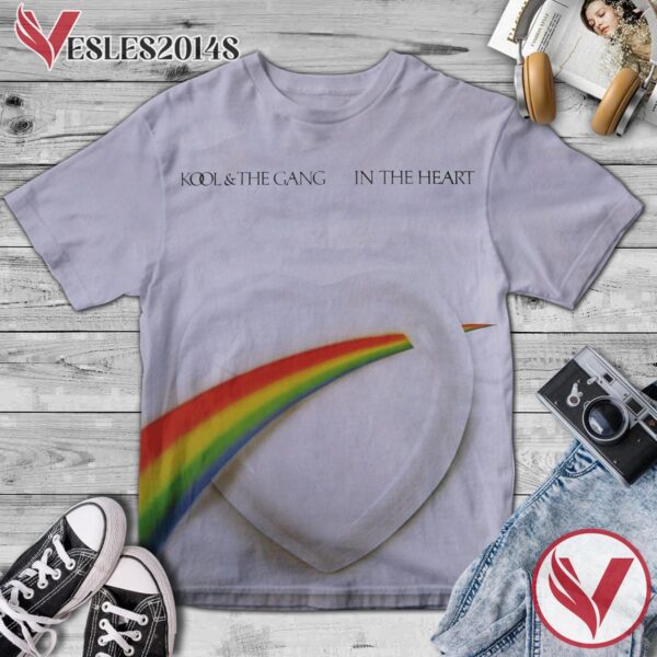 Kool And The Gang In The Heart Album Cover Shirt, Perfect Gifts For Music Lovers - Vesles2014S