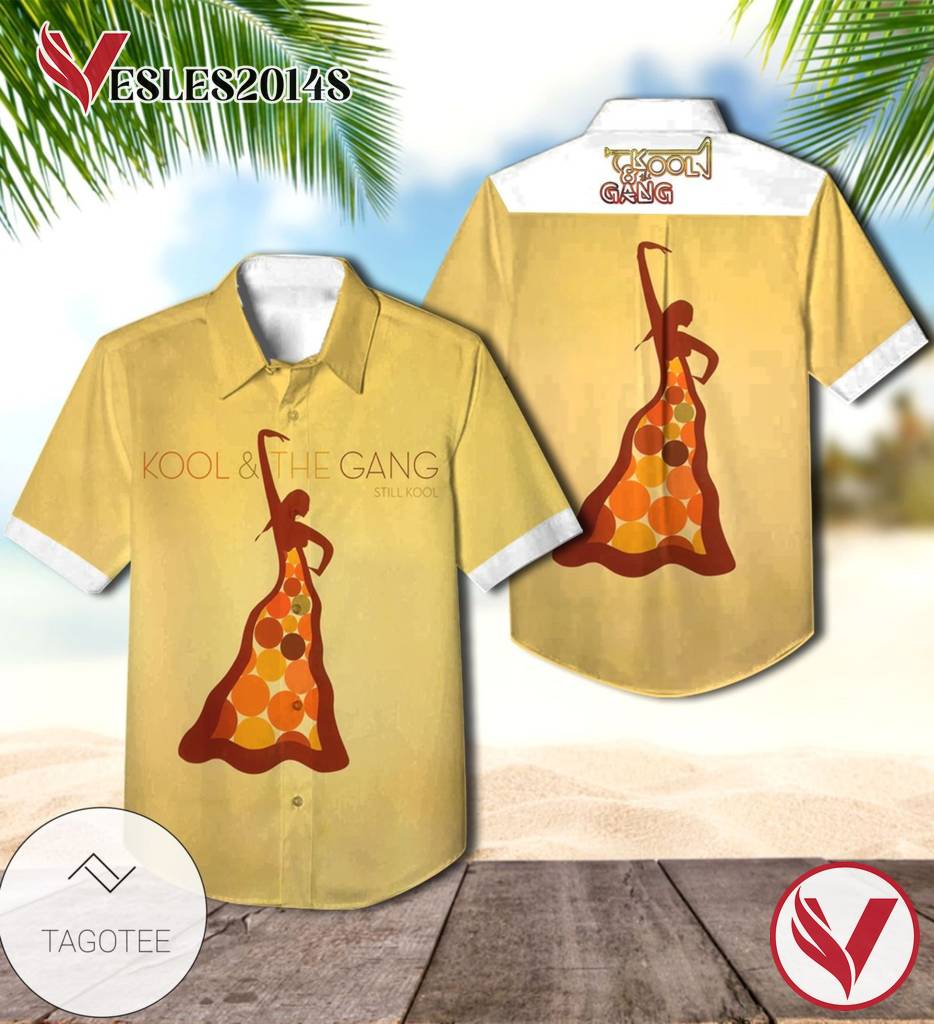 Kool And The Gang Still Kool Album Cover Hawaiian Shirt, Best Gift For Music Lovers Vesles2014S