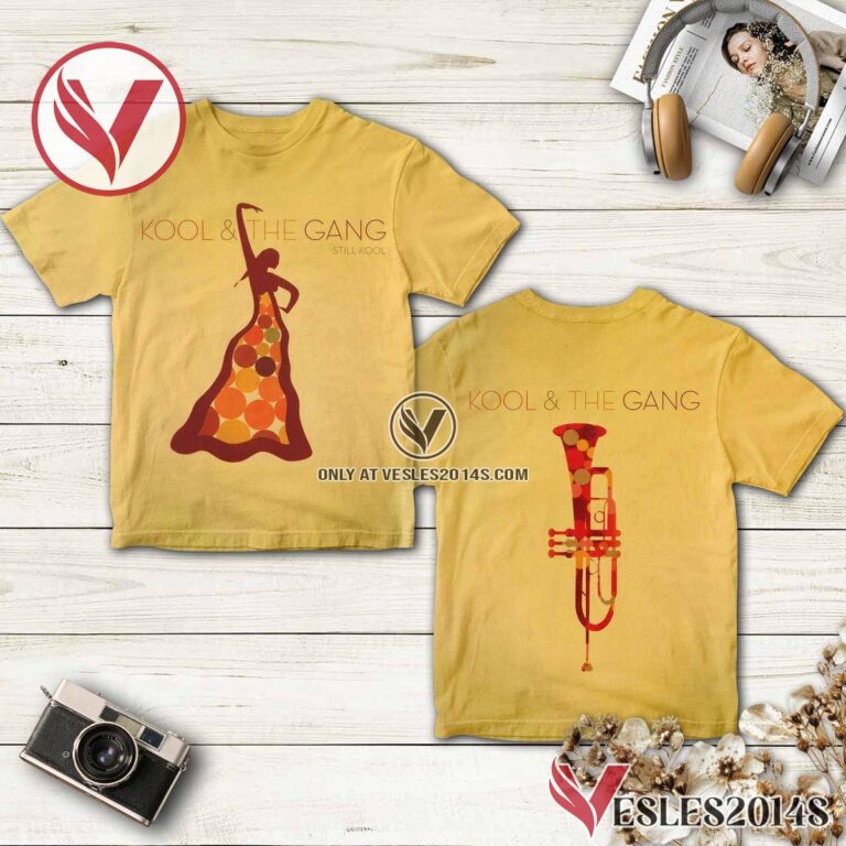 Kool And The Gang Still Kool Album Cover Shirt Style 2, Unique Gifts For Music Lovers - Vesles2014S