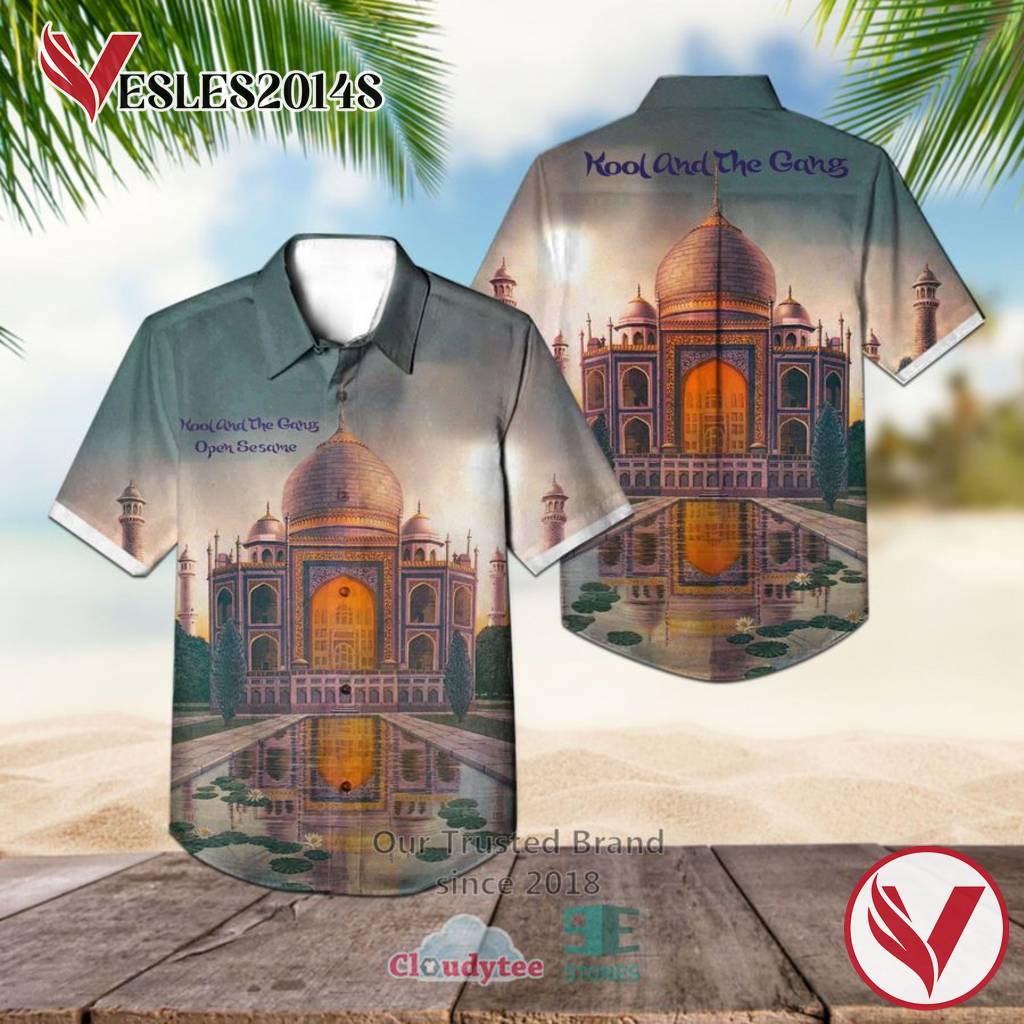 Kool & the Gang band Open Sesame Album Hawaiian Shirt, Best Gift For Music Lovers Vesles2014S