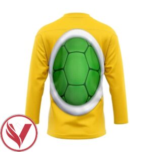 Koopa Troopa Custom Hockey Jersey, Trending Gifts For Fans - Vesles2014s 1
