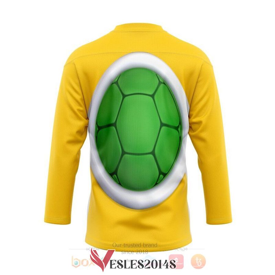 Koopa Troopa Custom Hockey Jersey, Trending Gifts For Fans - Vesles2014s 1