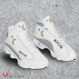 Korea Tobacco & Ginseng Corporation Logo Air Jordan 13 Shoes, Best Sneaker Gifts For Fans - Vesles2014s