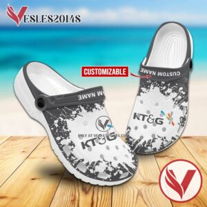 Korea Tobacco & Ginseng Corporation Logo Crocs Shoes For Men And Women, Unique Clogs Shoes For Fans - Vesles2014S