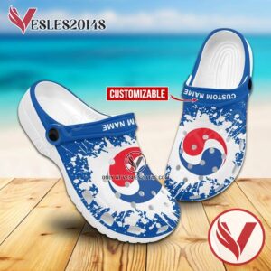 Korean Air Logo Crocs Shoes For Men And Women, Unique Clogs Shoes For Fans - Vesles2014S