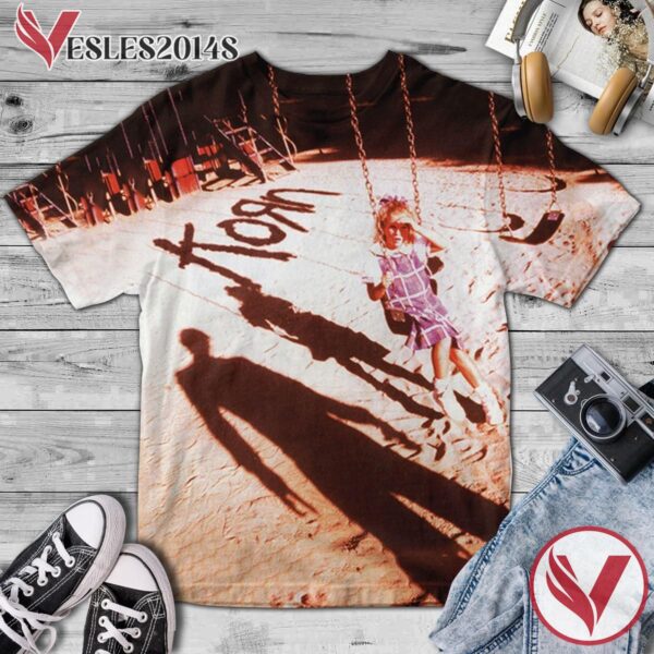 Korn Album Cover Shirt, Perfect Gifts For Music Lovers - Vesles2014S