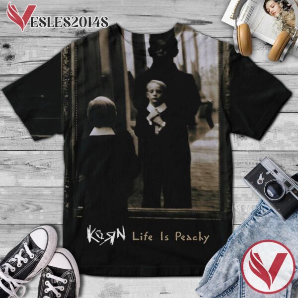 Korn Life Is Peachy Album Cover Shirt, Perfect Gifts For Music Lovers - Vesles2014S