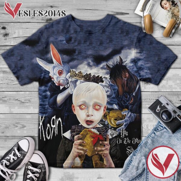 Korn See You On The Other Side Album Cover Shirt, Perfect Gifts For Music Lovers - Vesles2014S