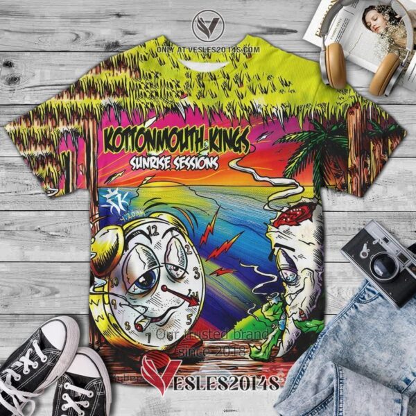 Kottonmouth Kings Band Sunrise Sessions Album 3D T-Shirt, Unique Gifts For Music Lovers - Vesles2014S