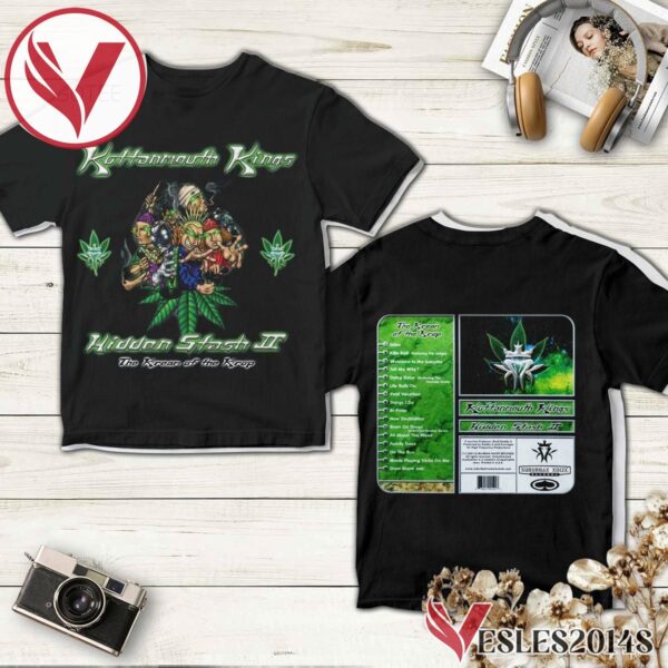 Kottonmouth Kings Hidden Stash II The Kream Of The Krop Album Cover Shirt, Perfect Gifts For Music Lovers - Vesles2014S