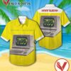 Kraftwerk Computer World Album Cover Yellow Hawaiian Shirt, Unique Gifts For Music Lovers - Vesles2014S