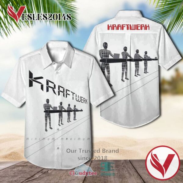 Kraftwerk Minimum Maximum 2005 Casual Hawaiian Shirt, Best Gifts For Summer Vesles2014S