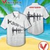 Kraftwerk Minimum-maximum Album Cover Hawaiian Shirt, Unique Gifts For Music Lovers - Vesles2014S