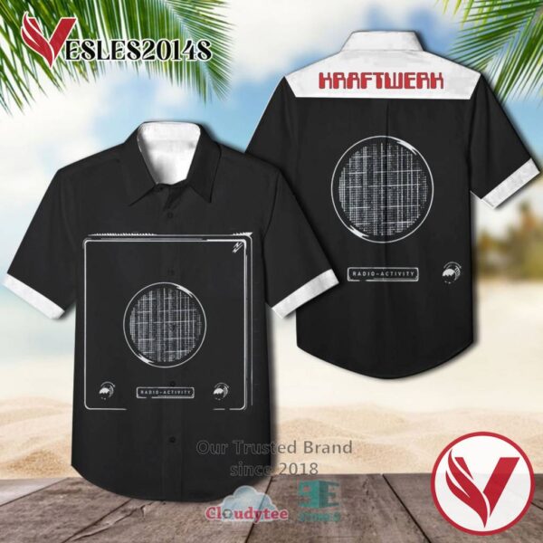 Kraftwerk Radio Activity 1975 Casual Hawaiian Shirt, Best Gifts For Summer Vesles2014S 1