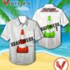 Kraftwerk The Debut Studio Album Cover Hawaiian Shirt, Unique Gifts For Music Lovers - Vesles2014S