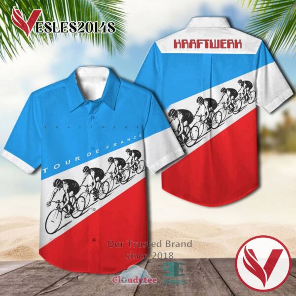 Kraftwerk Tour De France Soundtracks 2003 Casual Hawaiian Shirt, Best Gifts For Summer Vesles2014S 1