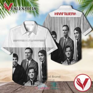 Kraftwerk Trans Europe Express 1977 Casual Hawaiian Shirt, Best Gifts For Summer Vesles2014S 1