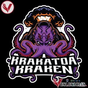Krakatoa Kraken Black Cthulhu Hockey Jersey, Trending Gifts For Fans - Vesles2014s