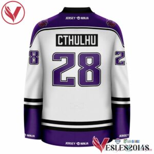 Krakatoa Kraken White Mythical Hockey Jersey, Trending Gifts For Fans - Vesles2014s 3