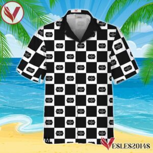 Kraken Rum Checkerboard Hawaiian Shirt, Best Summer Gifts For Fans - Vesles2014S 1