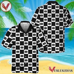 Kraken Rum Checkerboard Hawaiian Shirt, Best Summer Gifts For Fans - Vesles2014S