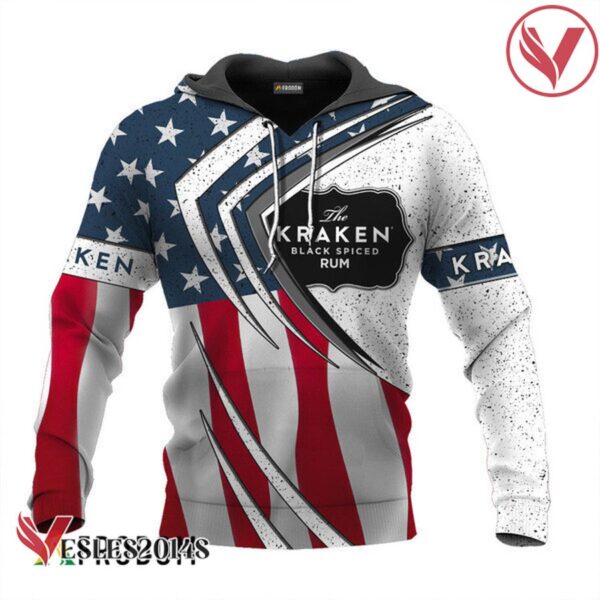 Kraken Rum Fourth Of July Esports Hoodie & Zip Hoodie - Vesles2014S 1