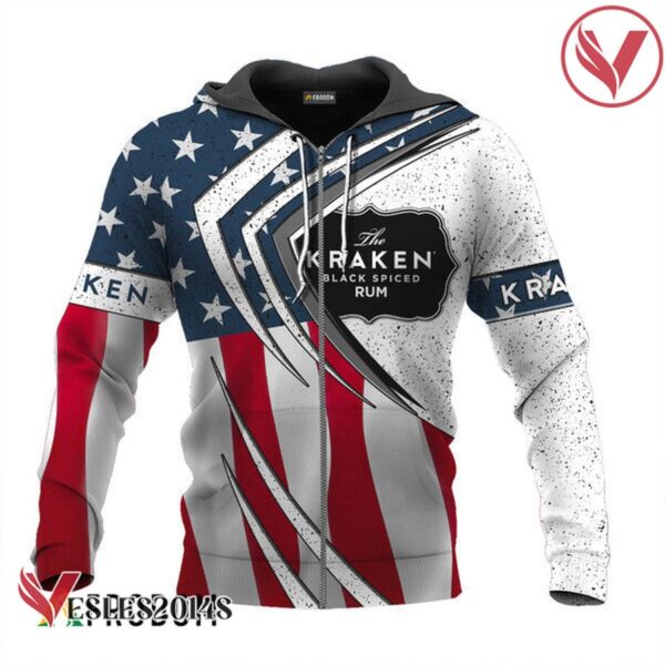 Kraken Rum Fourth Of July Esports Hoodie & Zip Hoodie - Vesles2014S 2