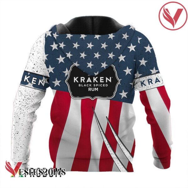 Kraken Rum Fourth Of July Esports Hoodie & Zip Hoodie - Vesles2014S 3
