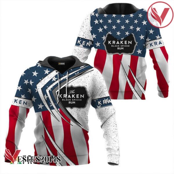 Kraken Rum Fourth Of July Esports Hoodie & Zip Hoodie - Vesles2014S